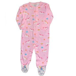 Carter’s Unicorn & Rainbow Footed Pajama 9m